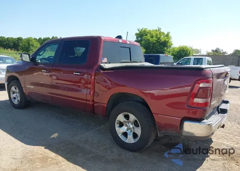 2019 Ram 1500 Big Horn/Lone Star from USA, damaged, VIN 1C6SRFFT1KN536844